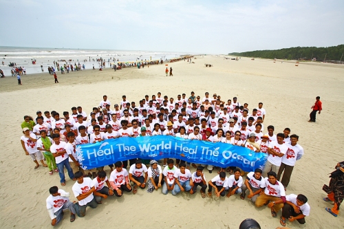 ICC 2009 volunteers Coxs Bazar Bangladesh